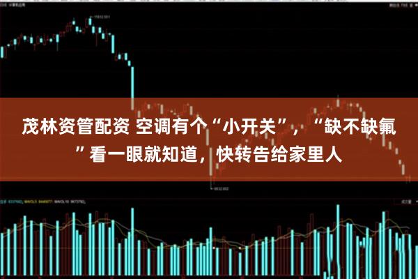 茂林资管配资 空调有个“小开关”，“缺不缺氟”看一眼就知道，快转告给家里人