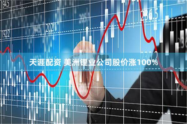 天涯配资 美洲锂业公司股价涨100%