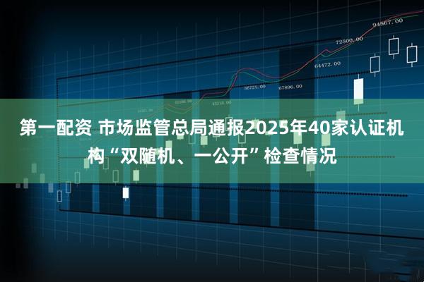 第一配资 市场监管总局通报2025年40家认证机构“双随机、一公开”检查情况